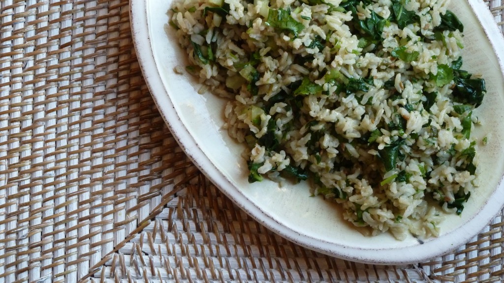 Rice with Greens