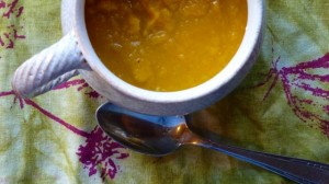 Kabocha Squash and Celery Root Soup