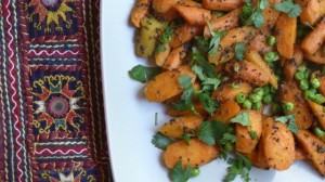 Indian-style carrots