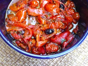 Roasted Peppers and Tomatoes