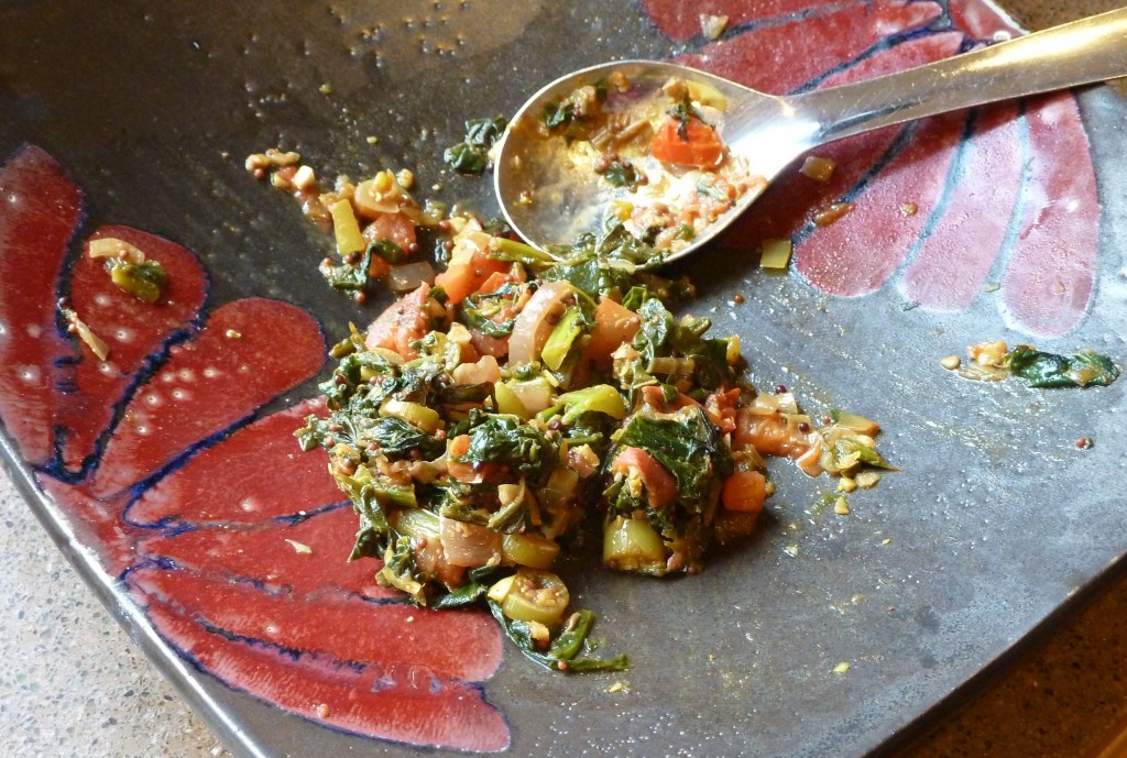 Indian-style Mustard Greens